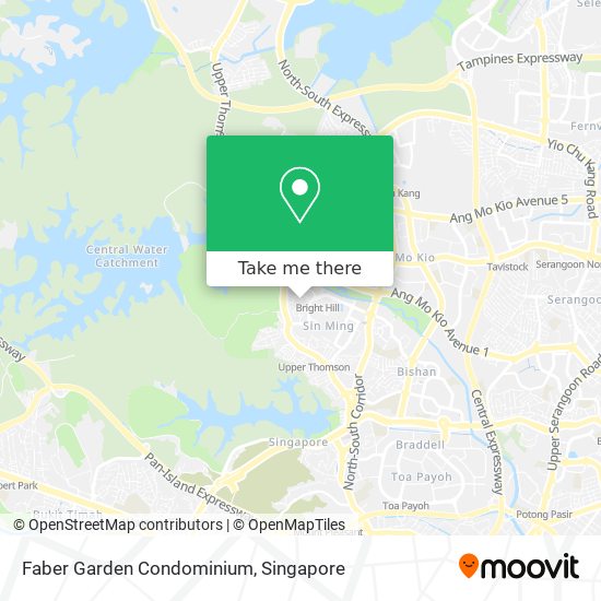 Faber Garden Condominium map