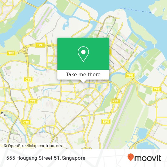 555 Hougang Street 51地图