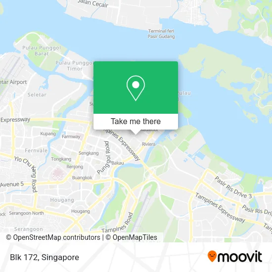 Blk 172 map