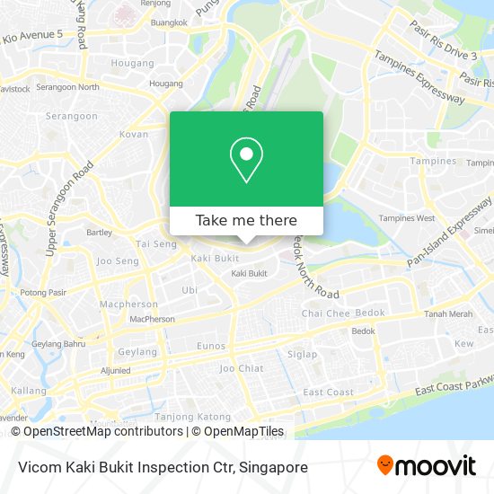 Vicom Kaki Bukit Inspection Ctr map