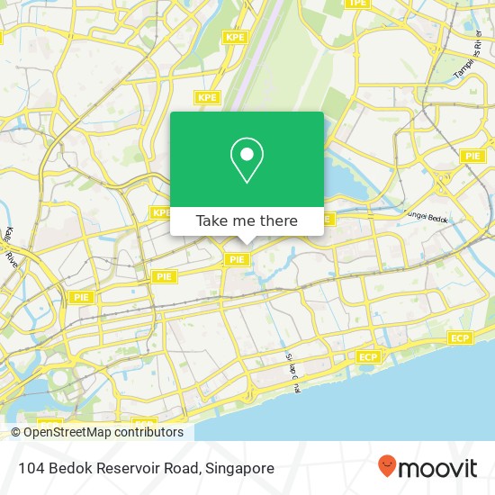 104 Bedok Reservoir Road地图