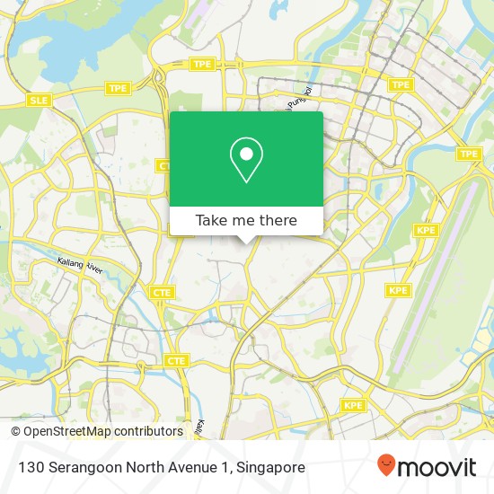 130 Serangoon North Avenue 1 map