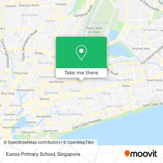 Eunos Primary School map