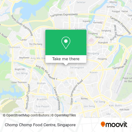 Chomp Chomp Food Centre map