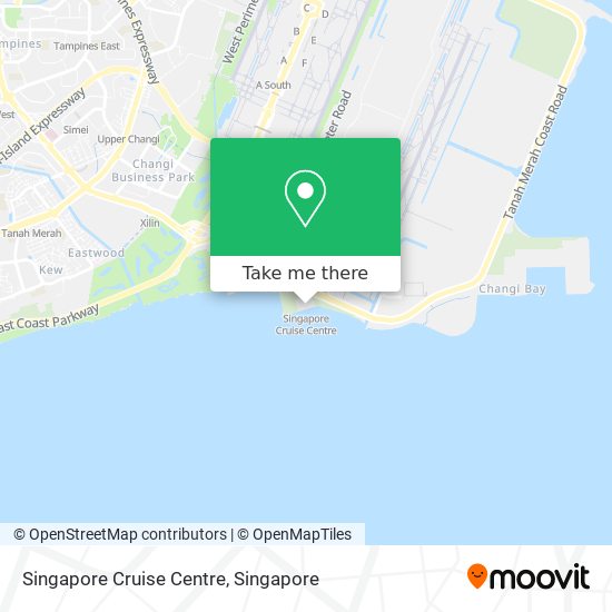 Singapore Cruise Centre map