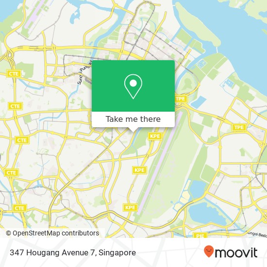 347 Hougang Avenue 7地图