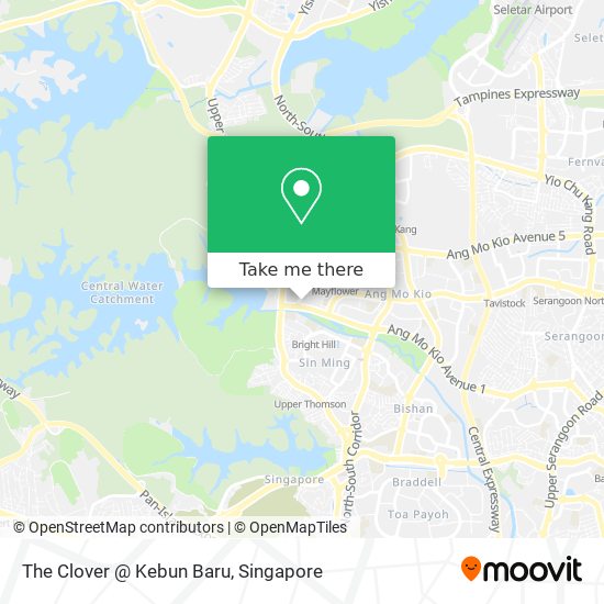 The Clover @ Kebun Baru map