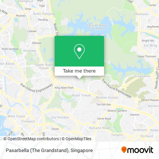 Pasarbella (The Grandstand) map