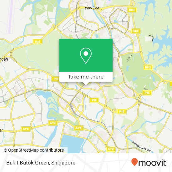 Bukit Batok Green map