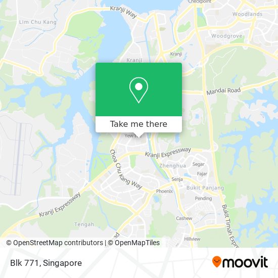 Blk 771 map
