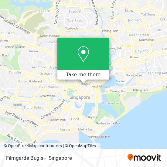 Filmgarde Bugis+地图