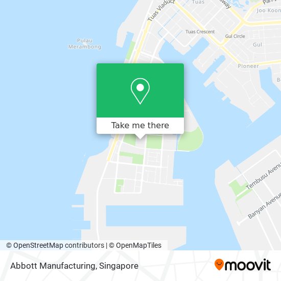 Abbott Manufacturing map