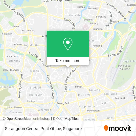 Serangoon Central Post Office地图