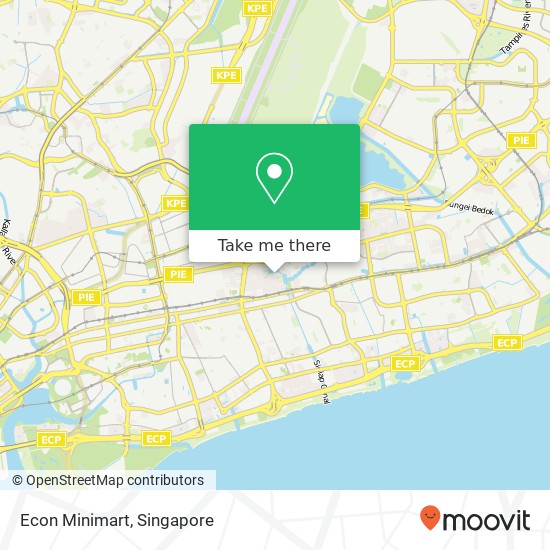 Econ Minimart地图