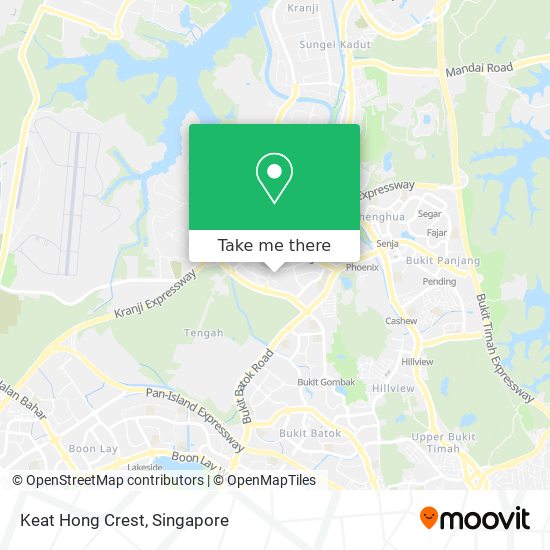 Keat Hong Crest map