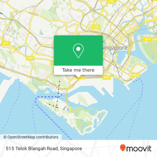 515 Telok Blangah Road map