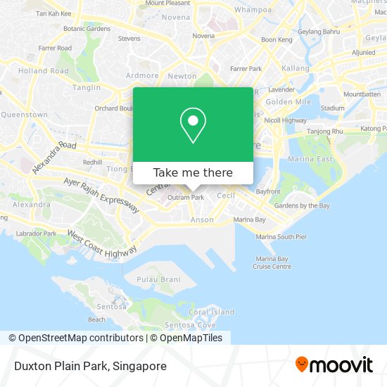 Duxton Plain Park map