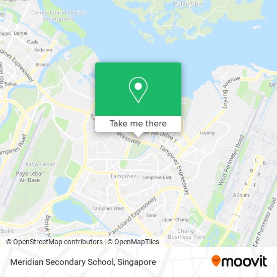 Meridian Secondary School map