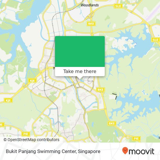 Bukit Panjang Swimming Center地图