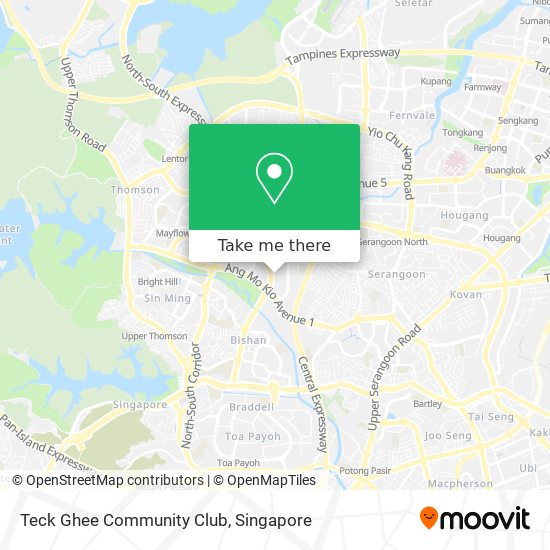 Teck Ghee Community Club地图