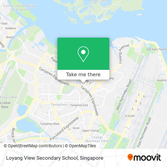 Loyang View Secondary School map