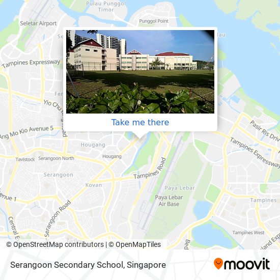 Serangoon Secondary School map