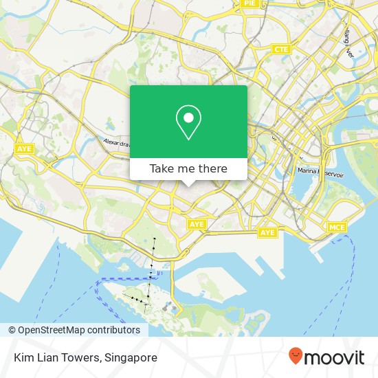 Kim Lian Towers map