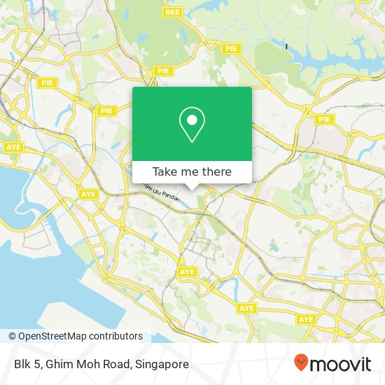 Blk 5, Ghim Moh Road map