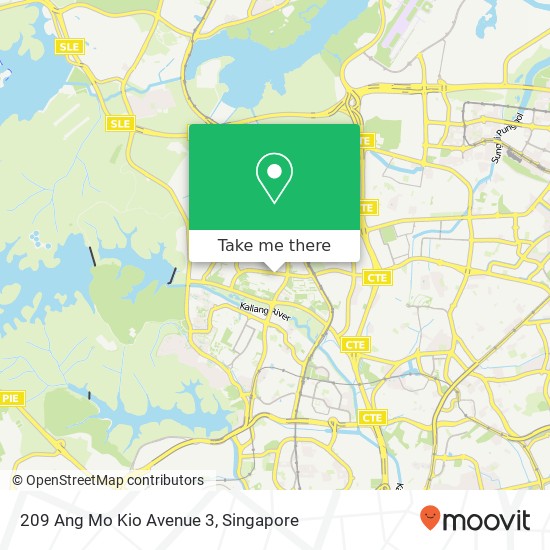 209 Ang Mo Kio Avenue 3地图