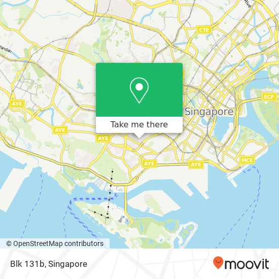 Blk 131b map