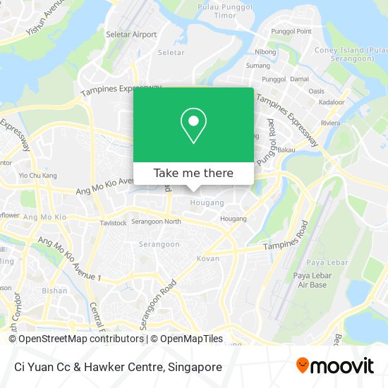 Ci Yuan Cc & Hawker Centre map