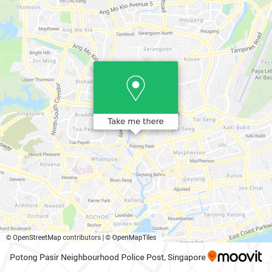 Potong Pasir Neighbourhood Police Post地图