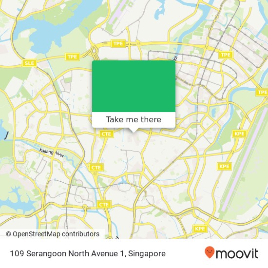 109 Serangoon North Avenue 1 map