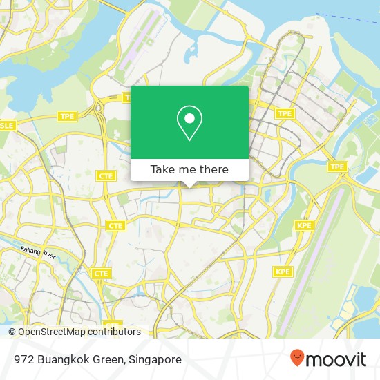 972 Buangkok Green地图