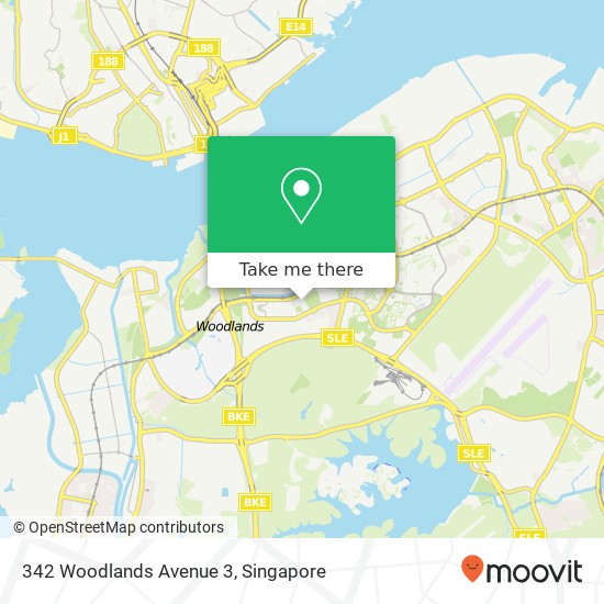 342 Woodlands Avenue 3 map