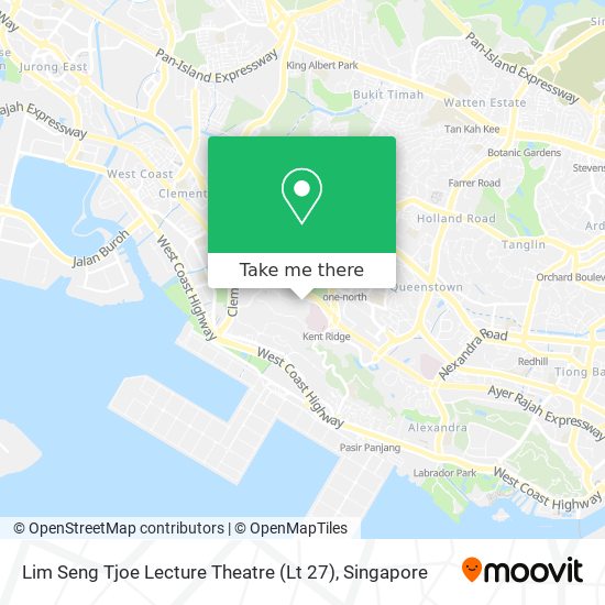 Lim Seng Tjoe Lecture Theatre (Lt 27) map