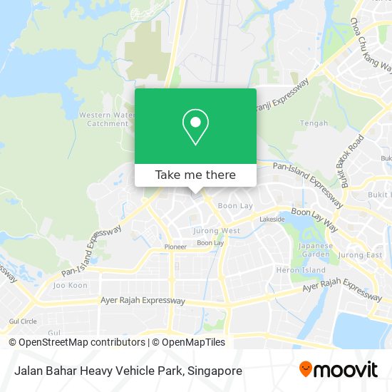 Jalan Bahar Heavy Vehicle Park map