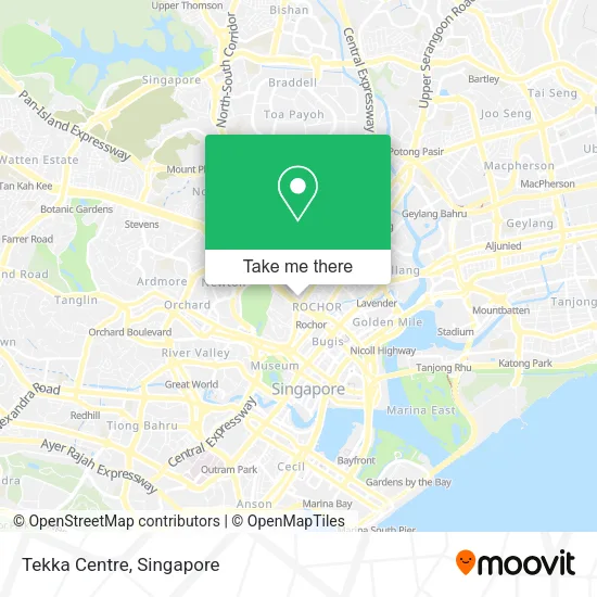 Tekka Centre地图