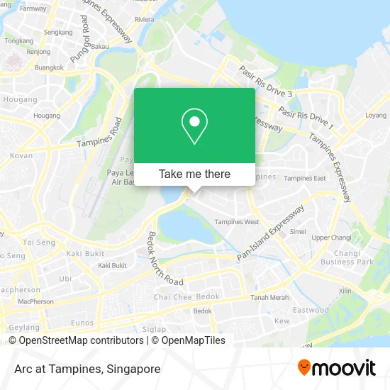 Arc at Tampines map