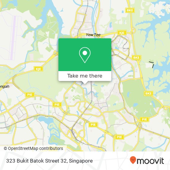 323 Bukit Batok Street 32 map