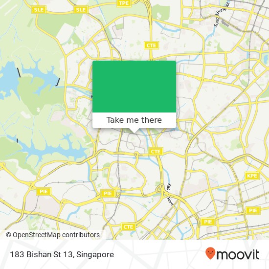 183 Bishan St 13 map