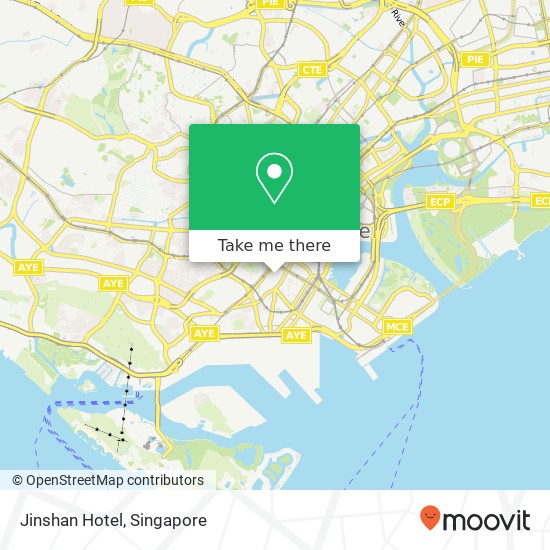 Jinshan Hotel map