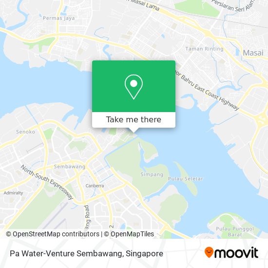 Pa Water-Venture Sembawang map