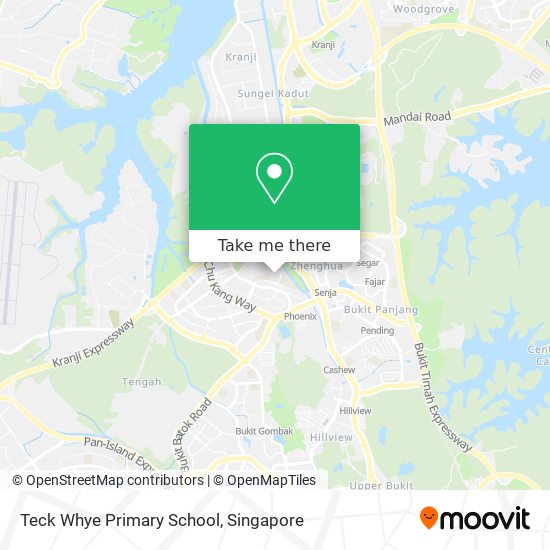 Teck Whye Primary School map