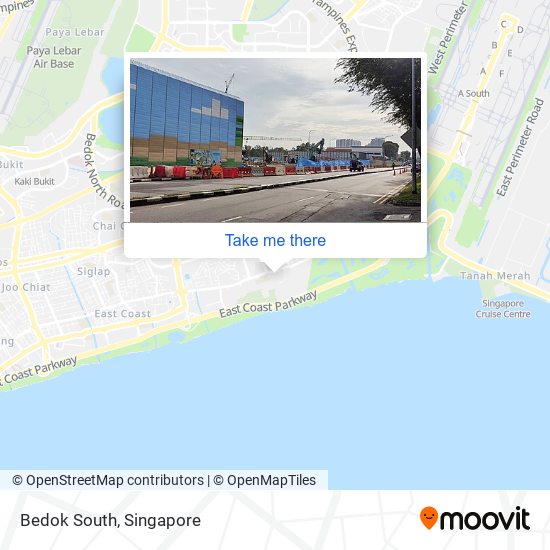 Bedok South map