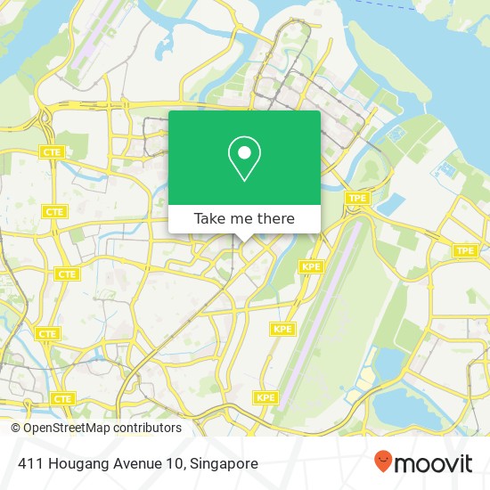 411 Hougang Avenue 10地图