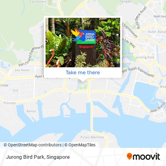 Jurong Bird Park地图