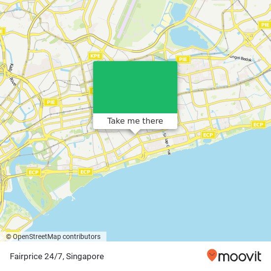 Fairprice 24/7 map