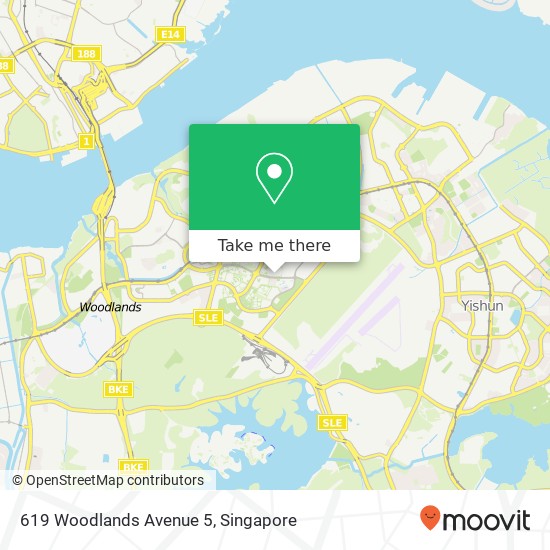 619 Woodlands Avenue 5 map