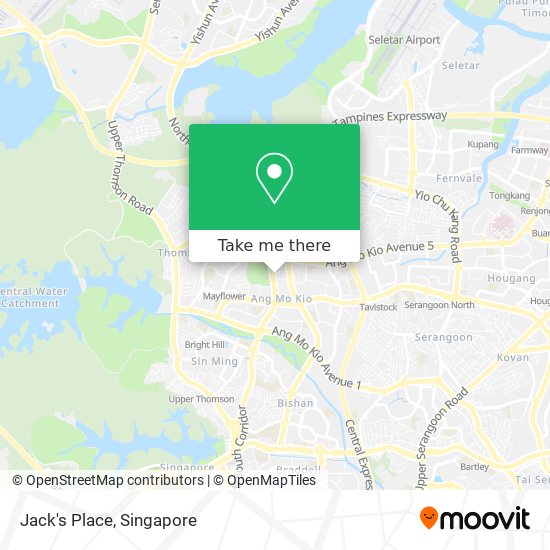 Jack's Place map